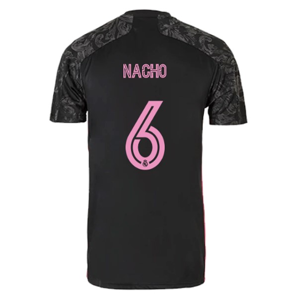 Maglia Real Madrid Third NO.6 Nacho 20/21 Nero